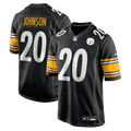 Pittsburgh Steelers Kaleb Johnson Nike Black Team Game Jersey