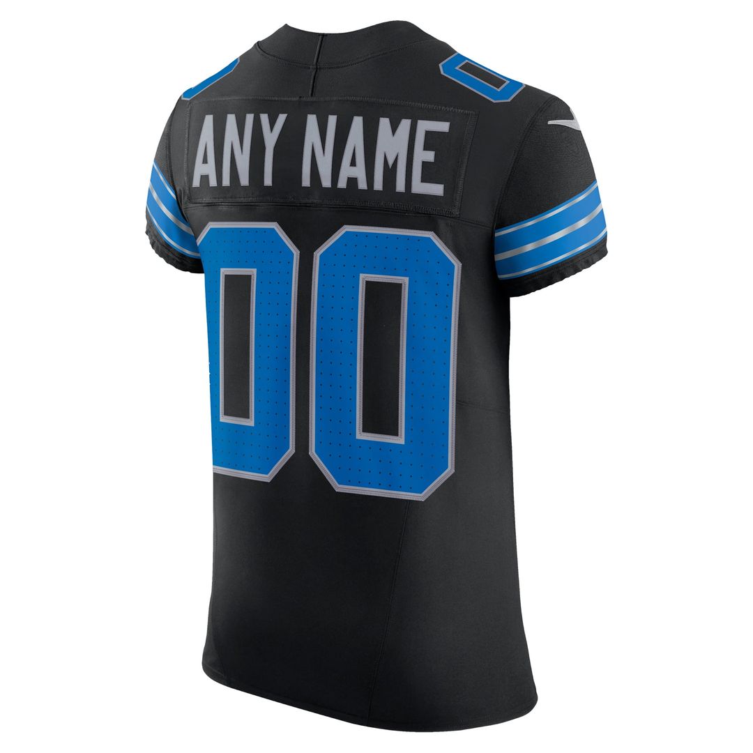 Detroit Lions Nike Blue Team Vapor F.U.S.E. Elite Custom Jersey