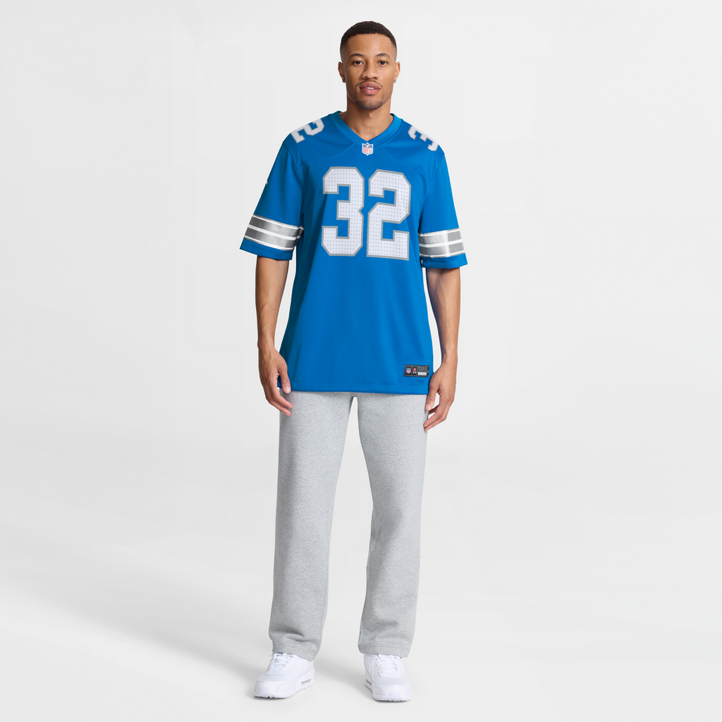 Detroit Lions Brian Branch Nike White White Game Jersey