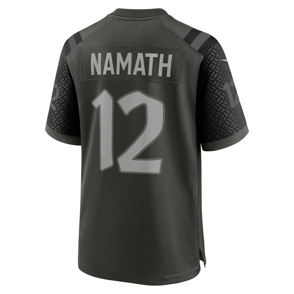 New York Jets Joe Namath Nike Green Rivalries Collection Retired Player Game Jersey