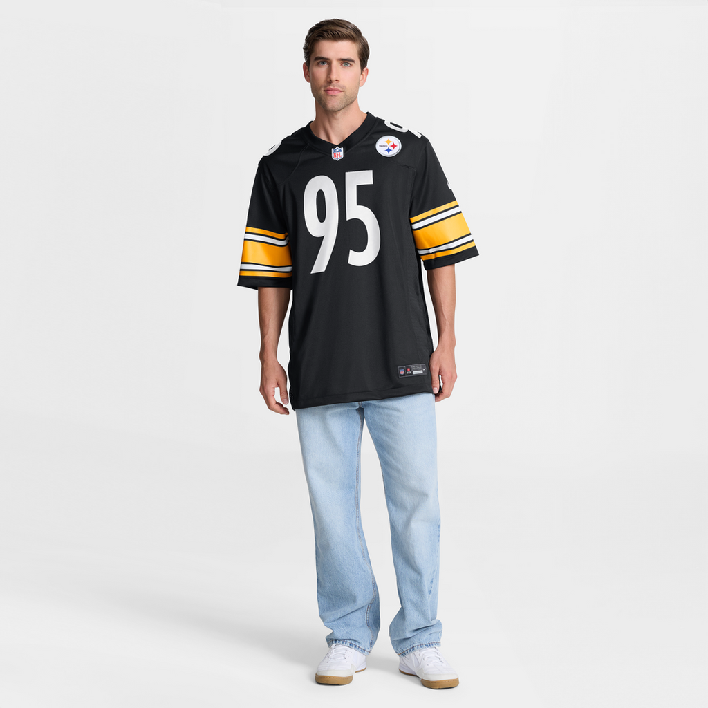 Pittsburgh Steelers Keeanu Benton Nike Black Team Game Jersey
