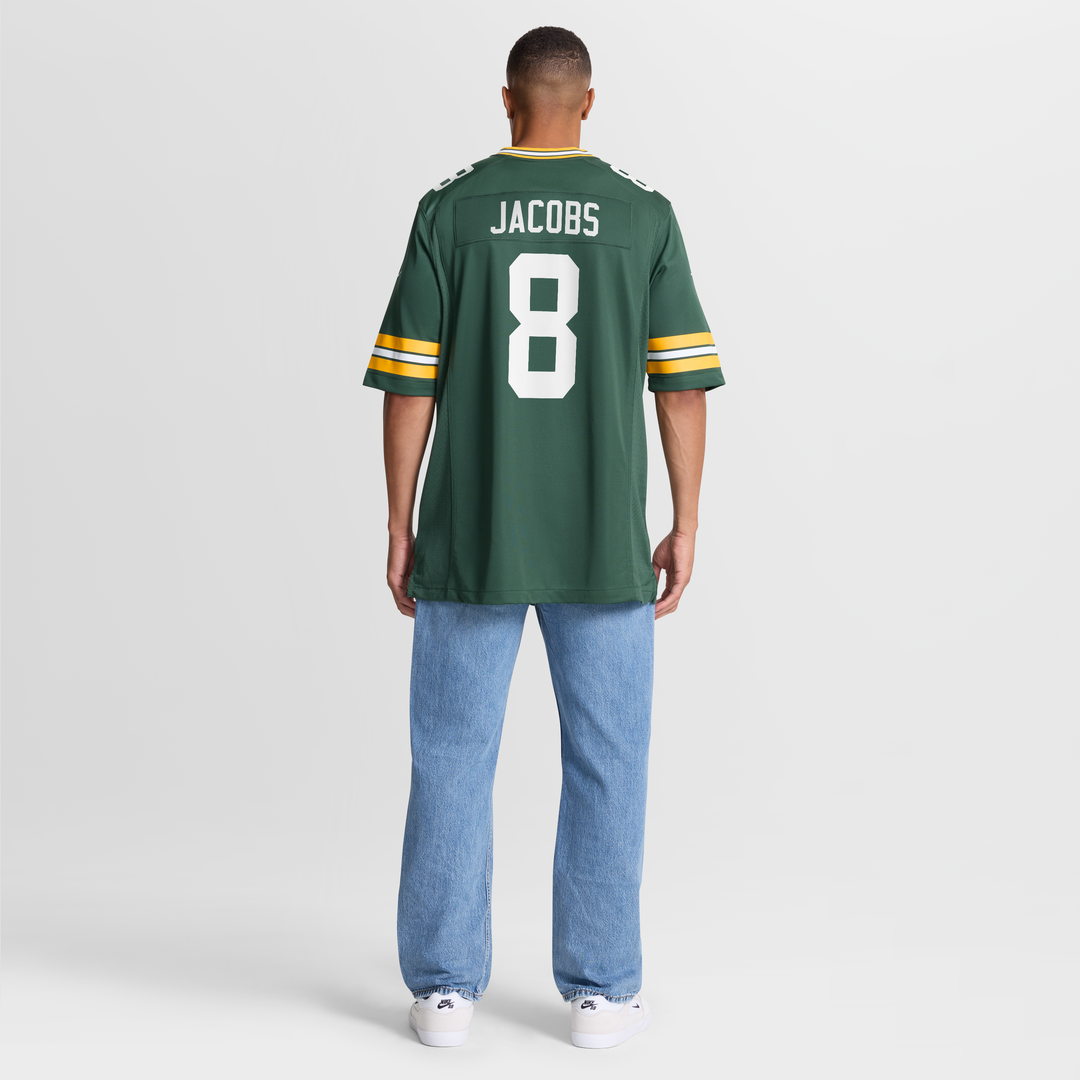 Green Bay Packers Josh Jacobs Nike Green Team Game Jersey
