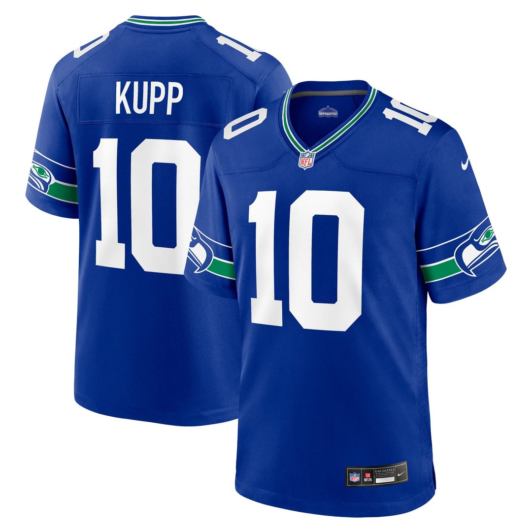 Seattle Seahawks Cooper Kupp Nike Royal Alternate Game Jersey