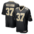 New Orleans Saints Steve Gleason Nike Black Game Retired Player Jersey