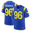 Los Angeles Rams Tim Keenan III Nike Royal Team Game Jersey