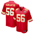 Kansas City Chiefs George Karlaftis Nike Red Player Game Jersey