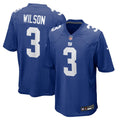 New York Giants Russell Wilson Nike Royal Game Jersey