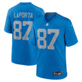 Detroit Lions Sam LaPorta Nike Blue Alternate Game Jersey