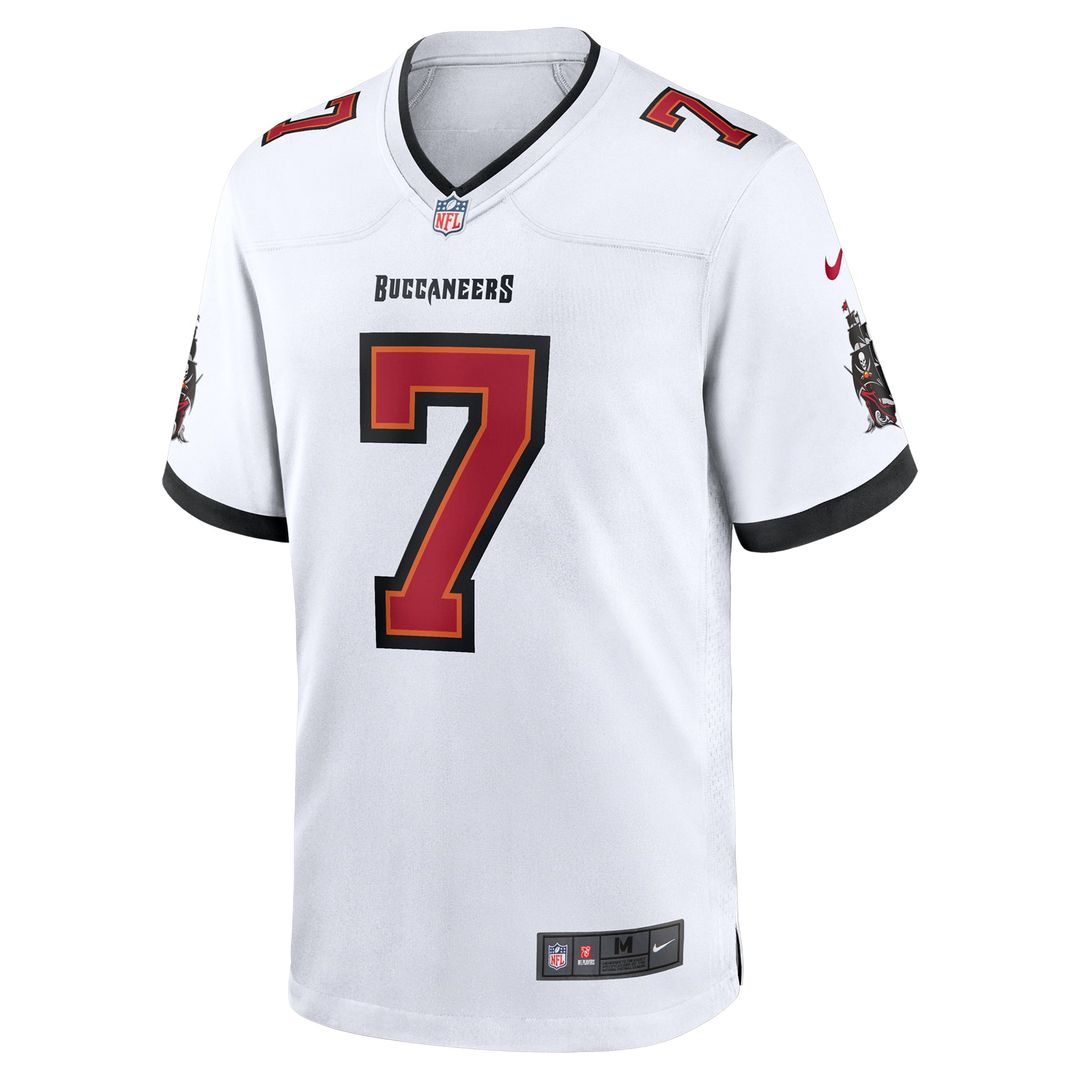 Tampa Bay Buccaneers Bucky Irving Nike Pewter Alternate Game Jersey
