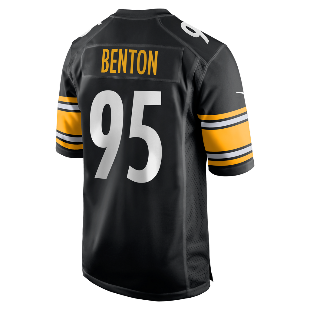 Pittsburgh Steelers Keeanu Benton Nike Black Team Game Jersey
