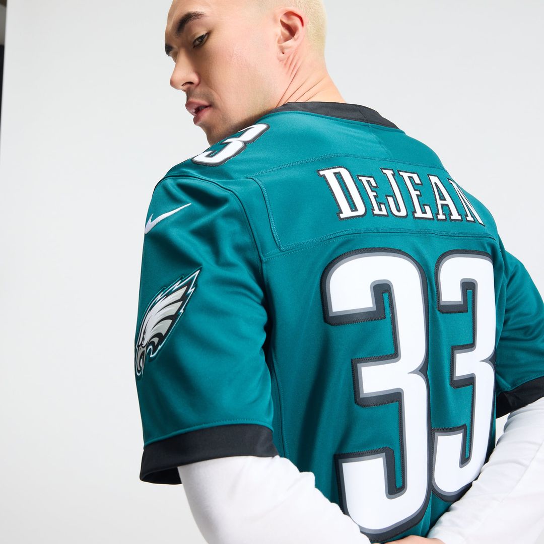 Philadelphia Eagles Cooper DeJean Nike Kelly Green Alternate Vapor F.U.S.E. Stitched Limited Jersey