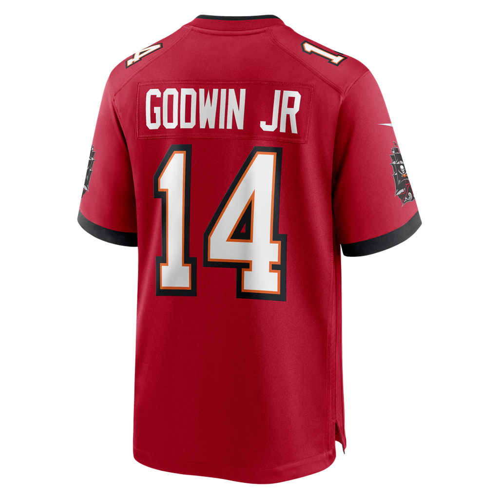 Tampa Bay Buccaneers Chris Godwin Jr. Nike Red Game Player Jersey