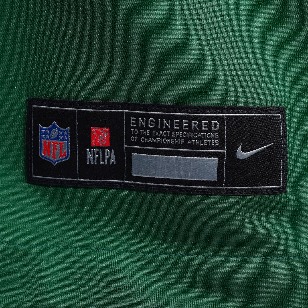 New York Jets David Bailey Nike Legacy Black Alternate Game Player Jersey