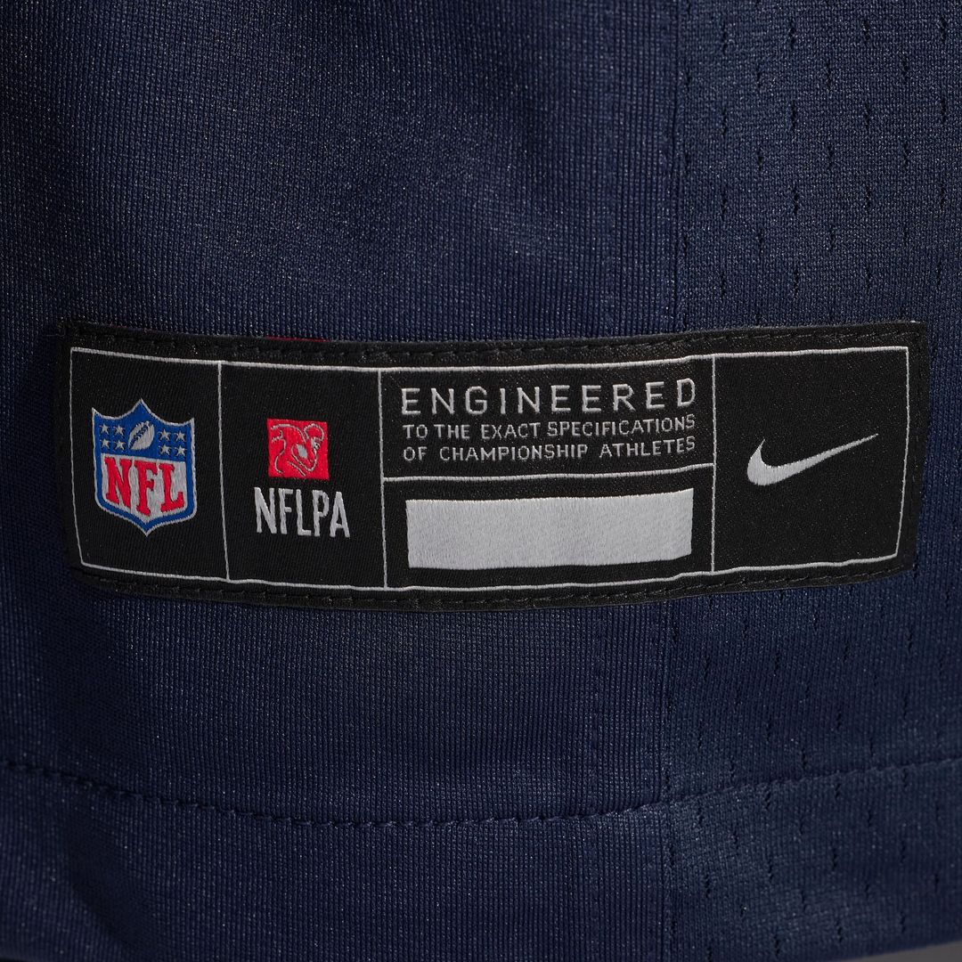 Chicago Bears Nick McCloud Nike Navy Team Game Jersey