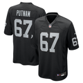 Las Vegas Raiders Will Putnam Nike Black Team Game Jersey