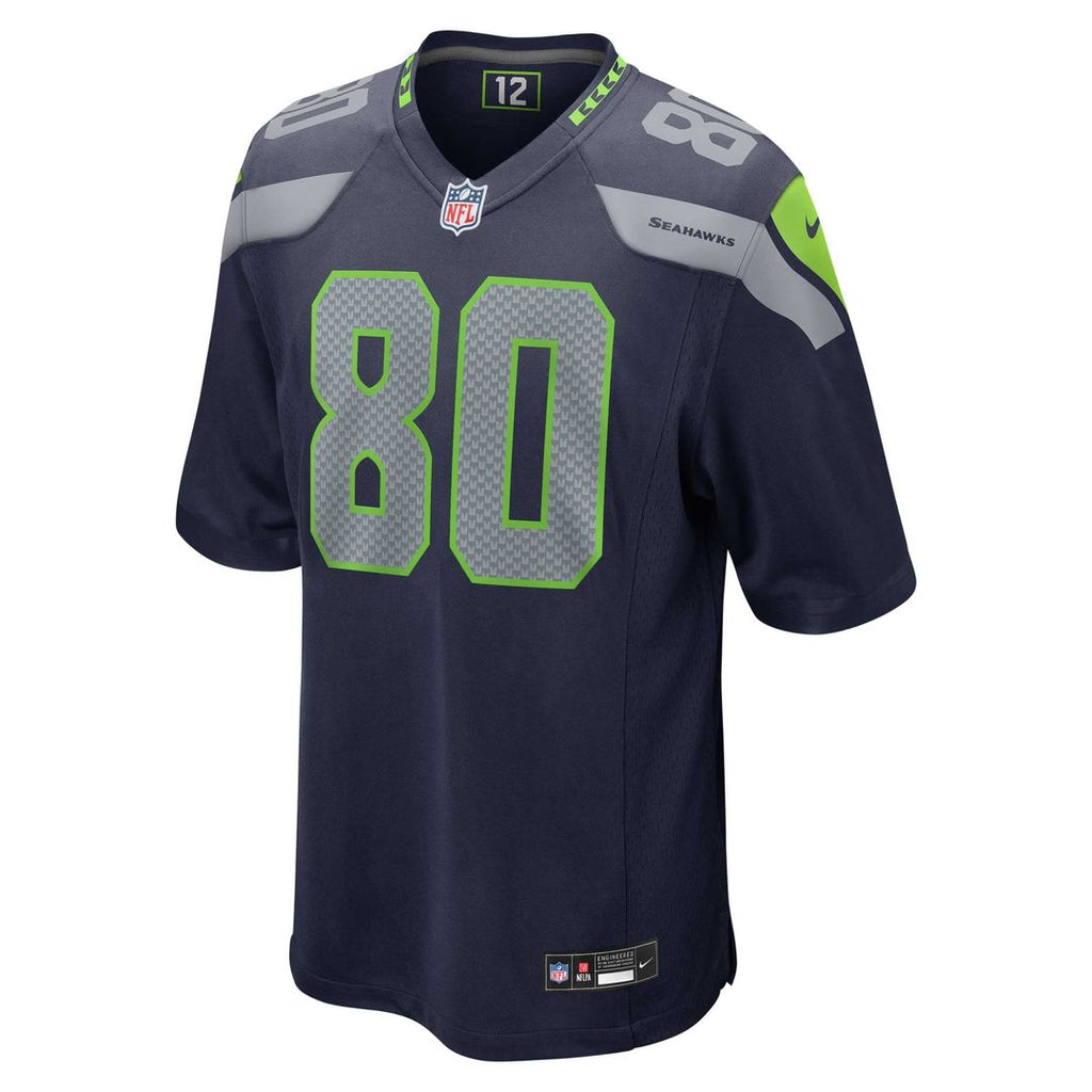 Seattle Seahawks Steve Largent Nike College Navy Retired Player Game Jersey