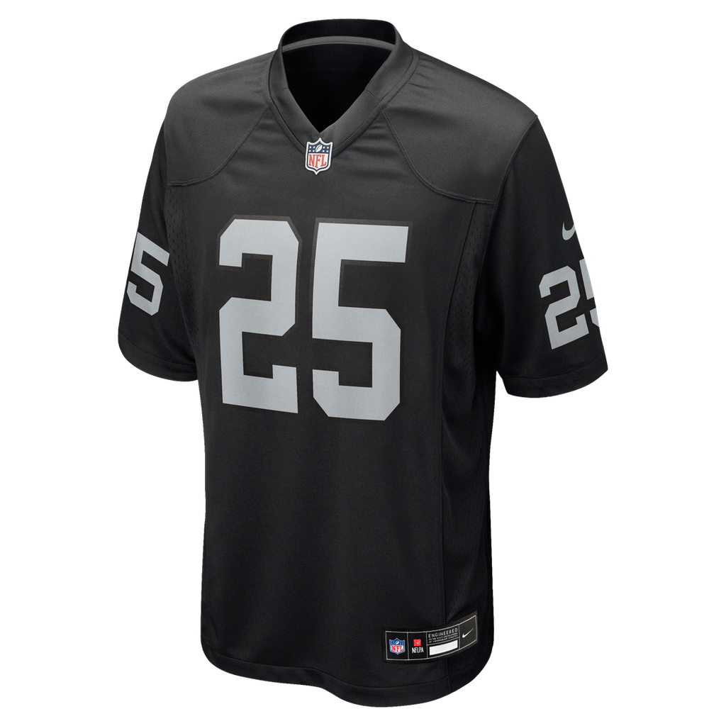 Las Vegas Raiders Decamerion Richardson Nike Black Team Game Jersey