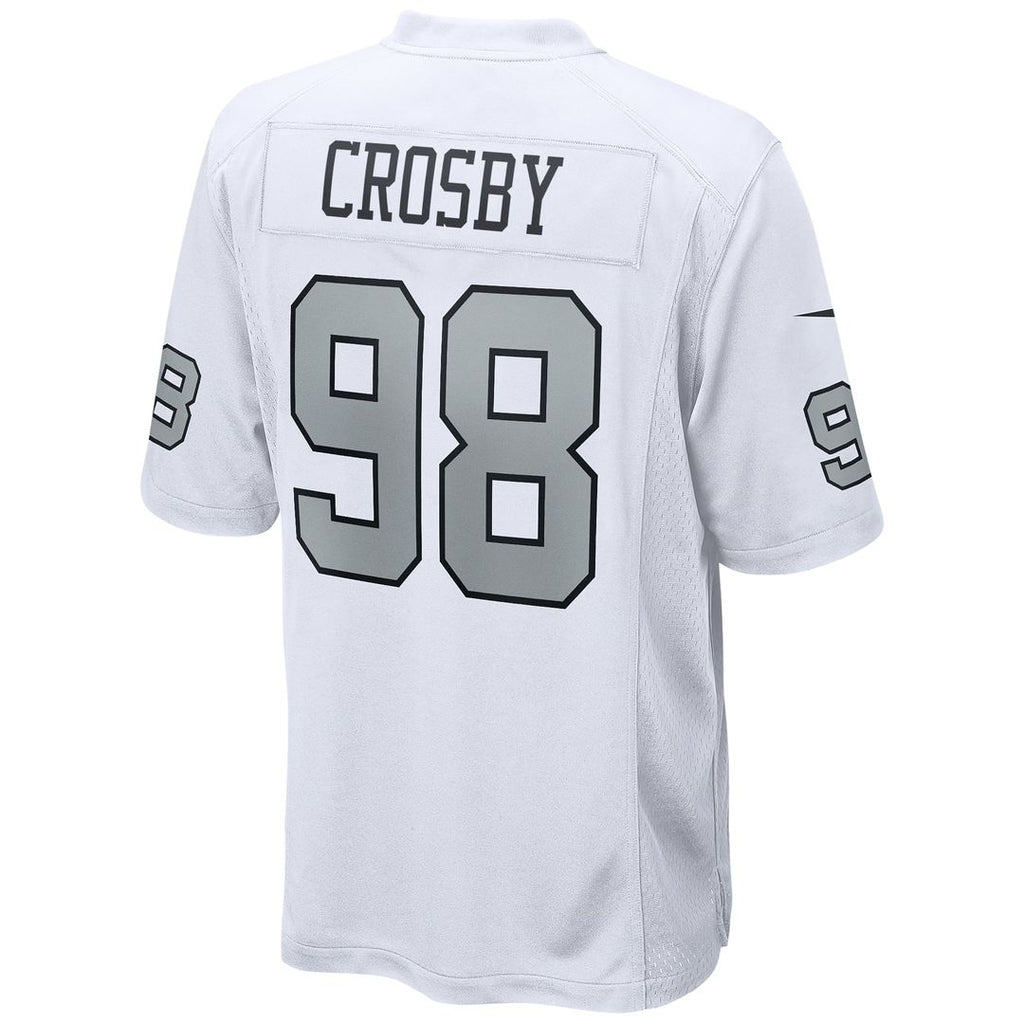 Las Vegas Raiders Maxx Crosby Nike Black Game Jersey
