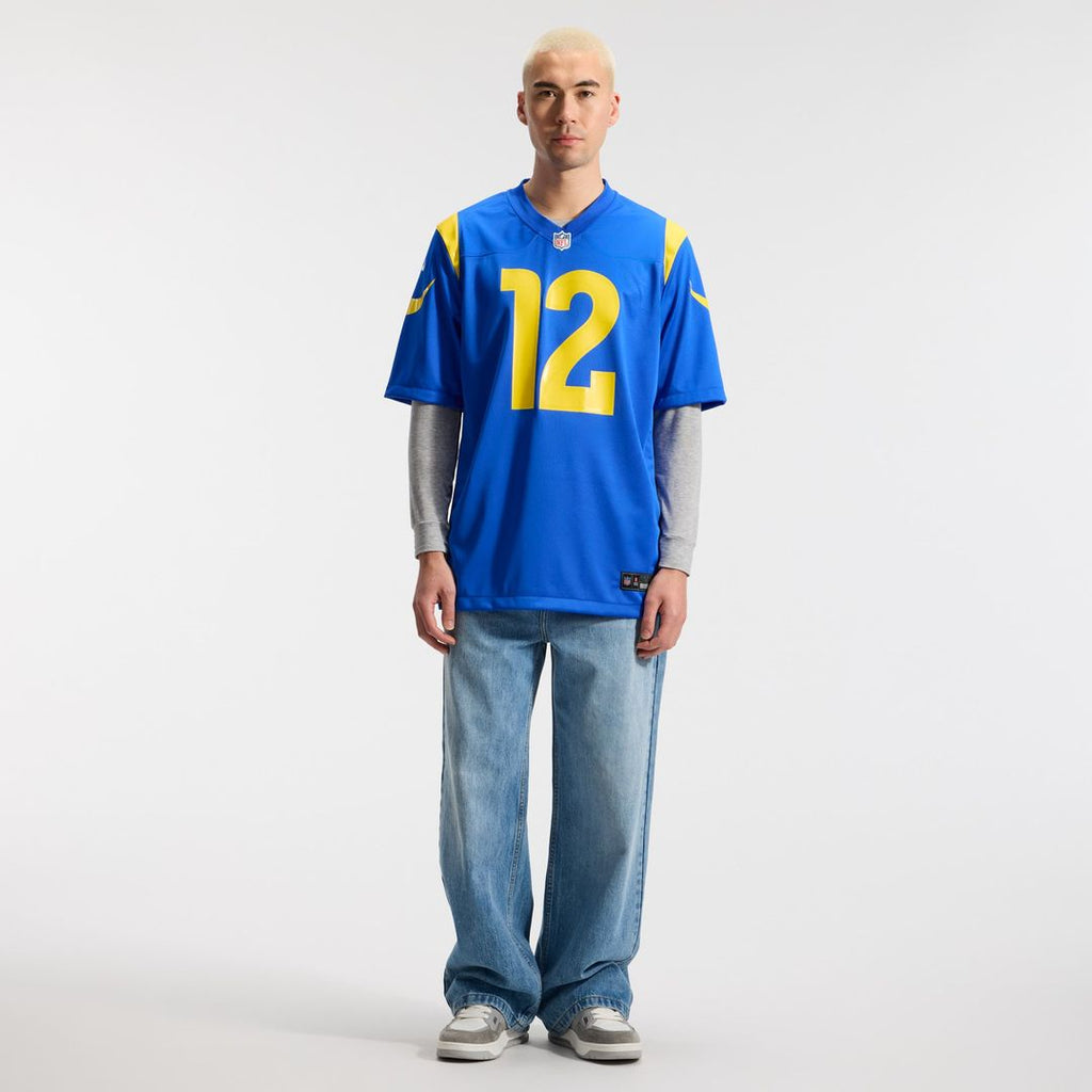 Los Angeles Rams Puka Nacua Nike White White Game Player Jersey