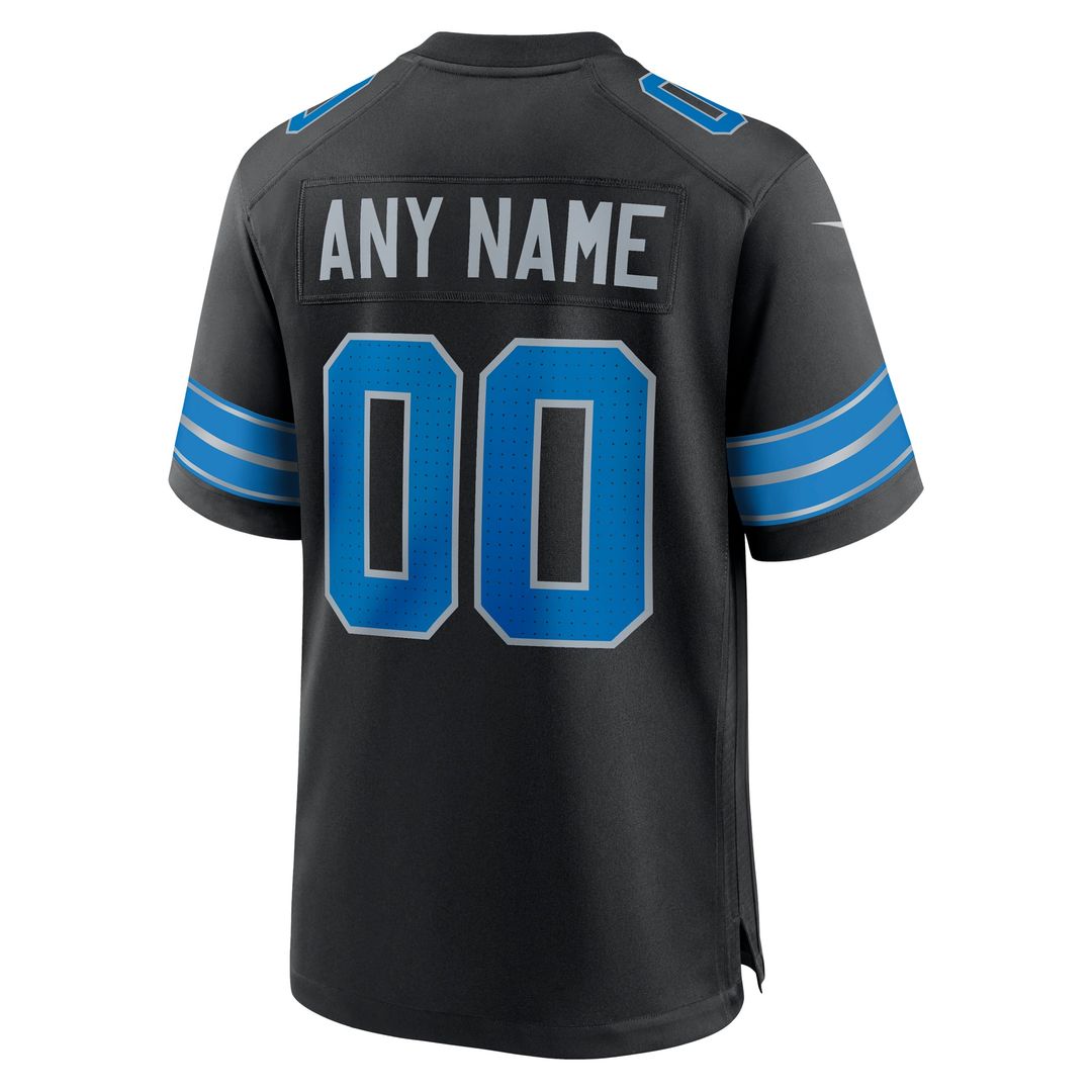 Detroit Lions Nike White Custom Game Jersey