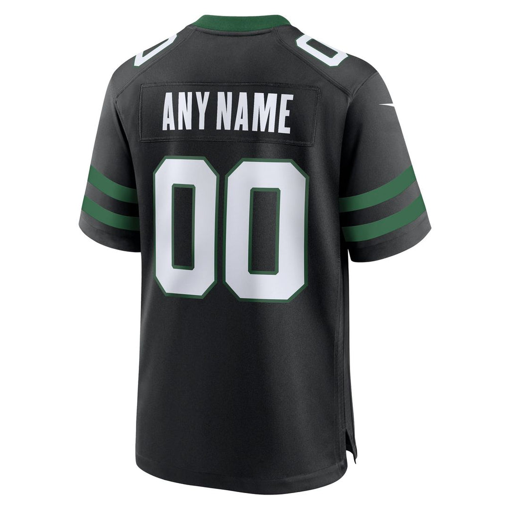 New York Jets Nike Legacy White Custom Game Jersey