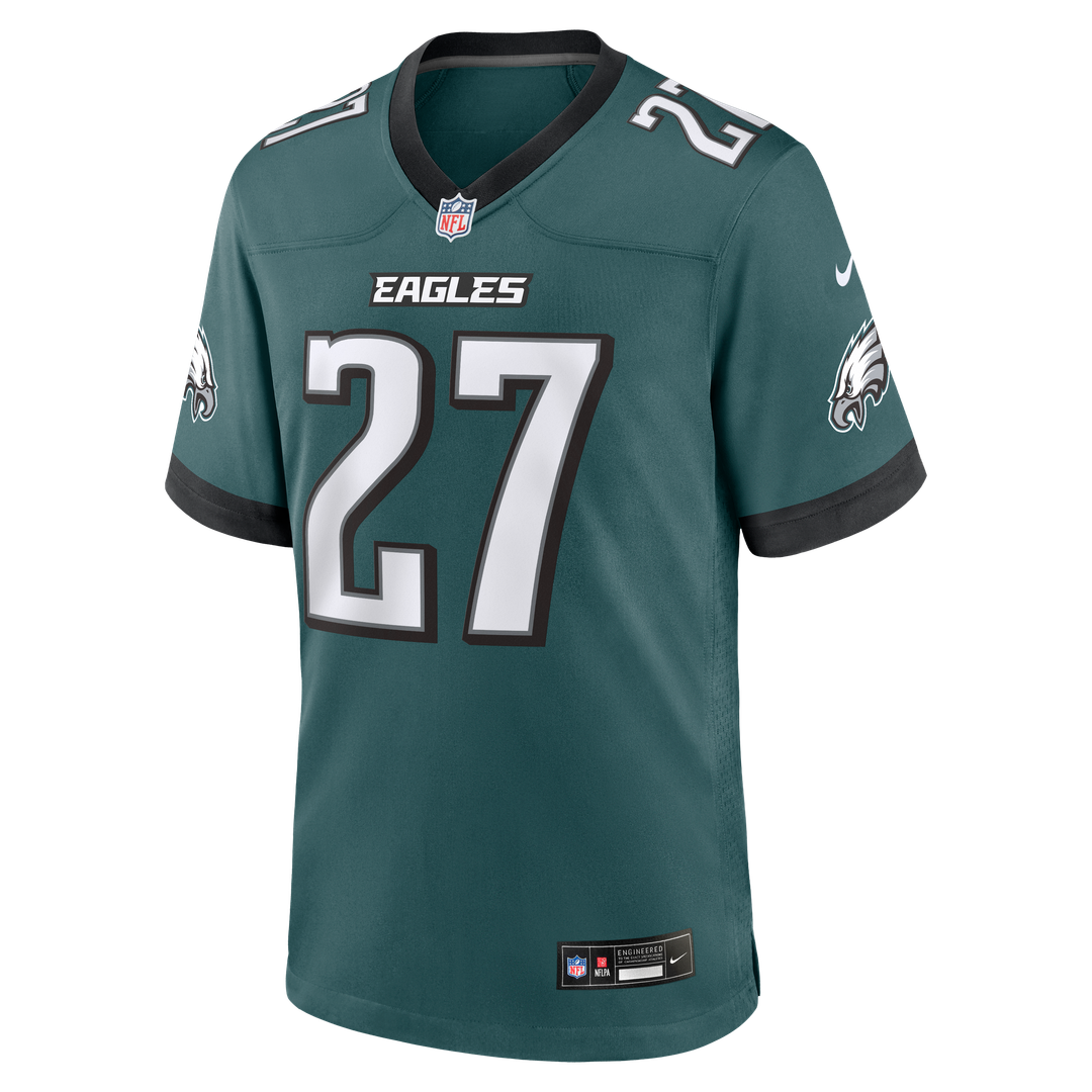 Philadelphia Eagles Quinyon Mitchell Nike Kelly Green Alternate Game Jersey