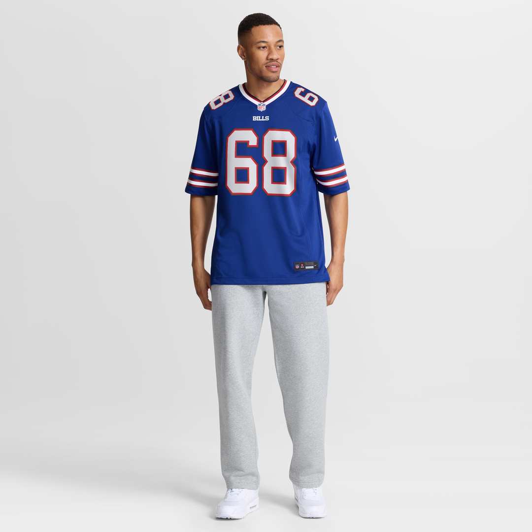 Buffalo Bills Garrett McGhin Nike Royal Team Game Jersey
