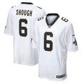 New Orleans Saints Tyler Shough Nike White Game Player Jersey