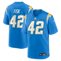 Los Angeles Chargers Tucker Fisk Nike Powder Blue Team Game Jersey