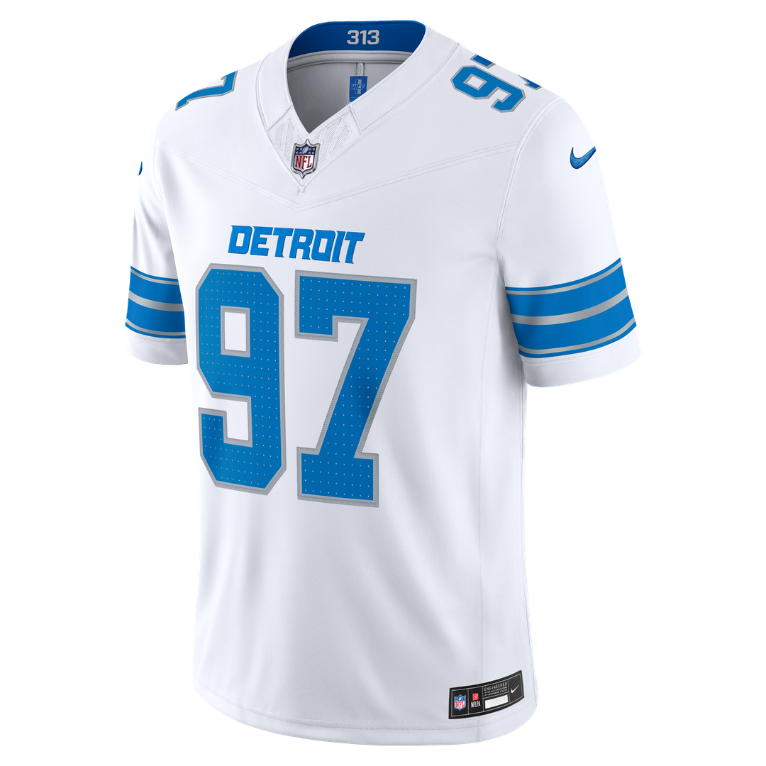 Detroit Lions Aidan Hutchinson Nike Black Alternate Vapor F.U.S.E. Stitched Limited Jersey