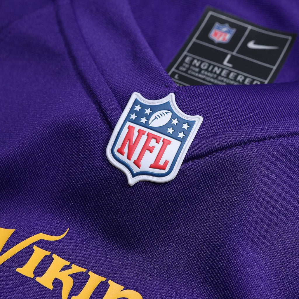 Minnesota Vikings Andrew Van Ginkel Nike Purple Team Game Jersey