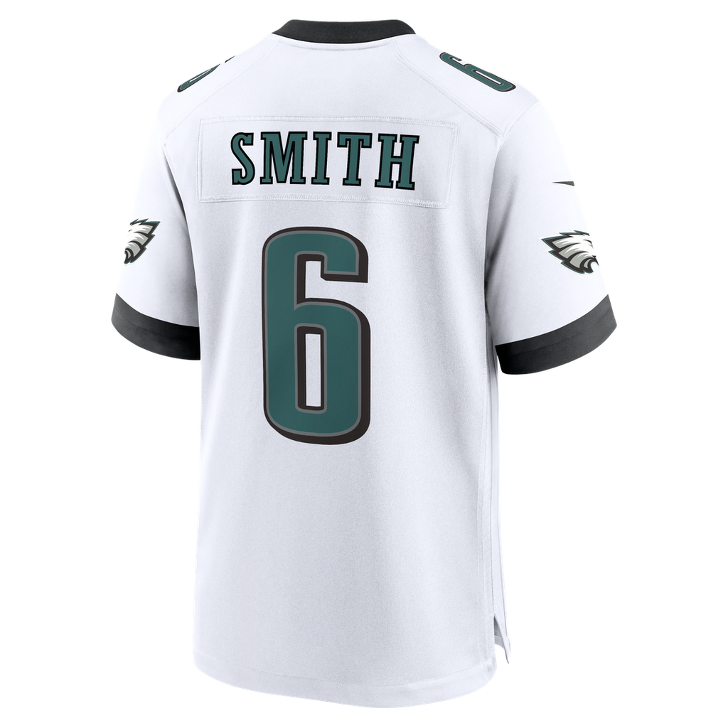 Philadelphia Eagles DeVonta Smith Nike Midnight Green Team Game Jersey