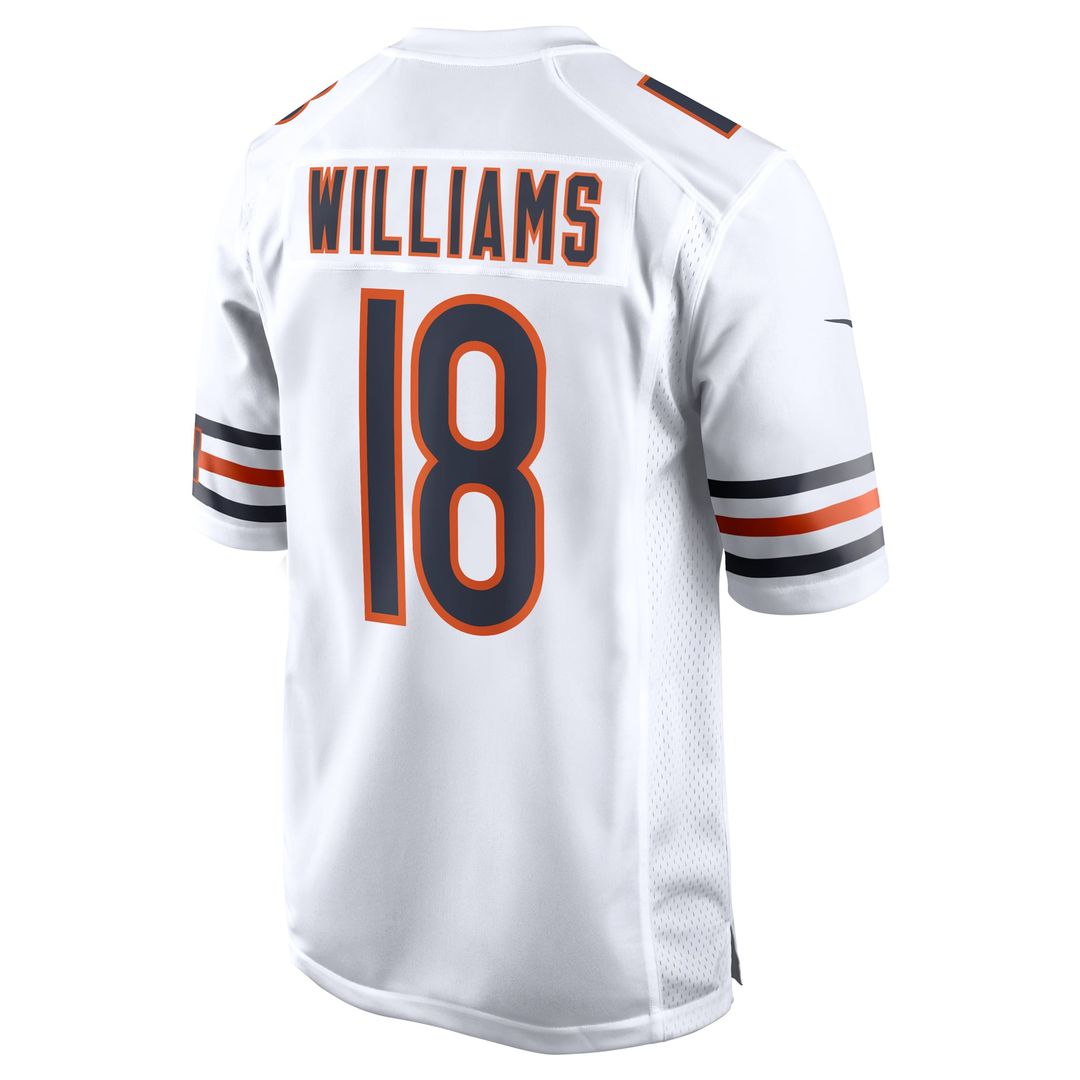 Chicago Bears Caleb Williams Nike Orange Alternate Player Game Jersey