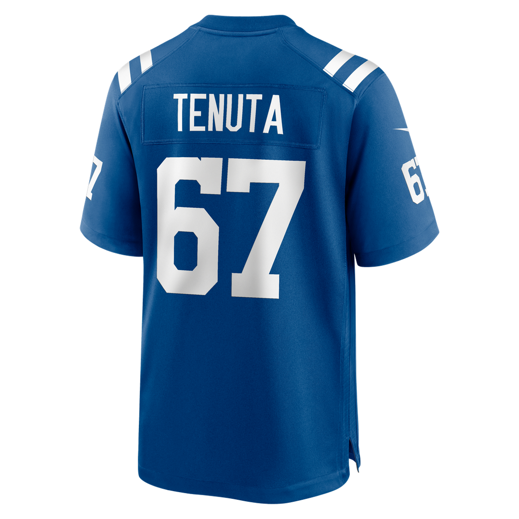 Indianapolis Colts Luke Tenuta Nike Royal Team Game Jersey