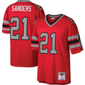 Atlanta Falcons Deion Sanders Mitchell & Ness Red Legacy Replica Jersey