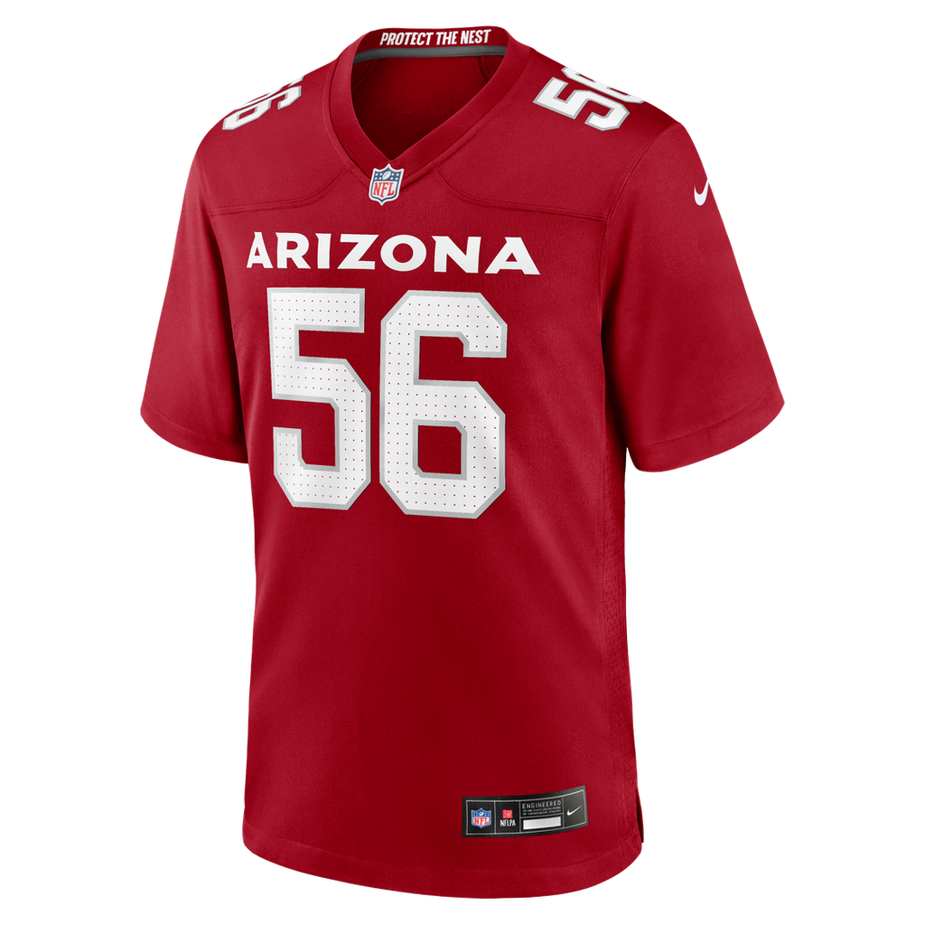 Arizona Cardinals Darius Robinson Nike Cardinal Player Game Jersey