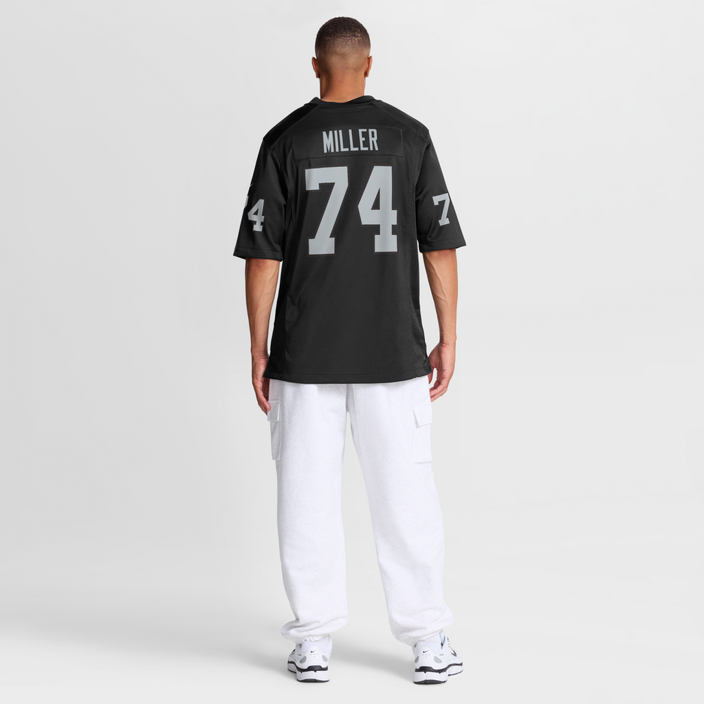 Las Vegas Raiders Kolton Miller Nike Black Game Jersey
