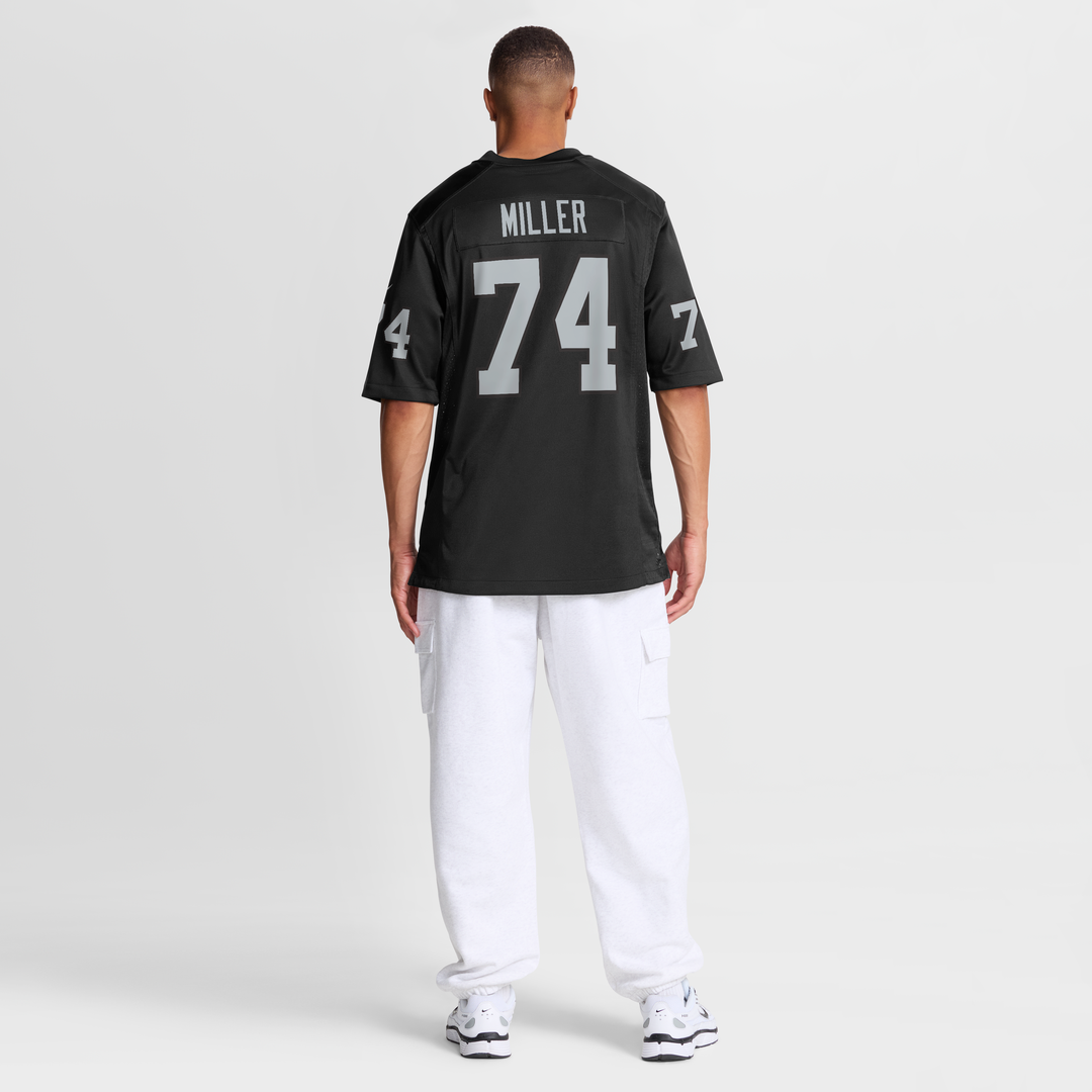 Las Vegas Raiders Kolton Miller Nike Black Game Jersey