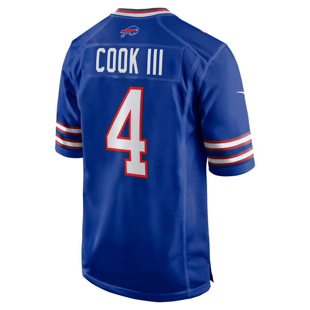 Buffalo Bills James Cook III Nike Gray Nickel City Game Jersey