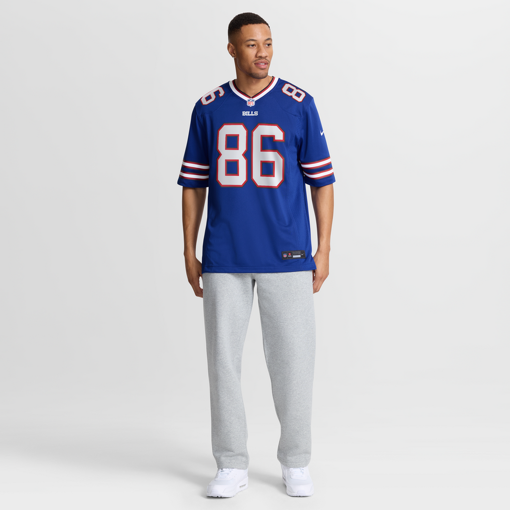 Buffalo Bills Dalton Kincaid Nike Gray Nickel City Game Jersey