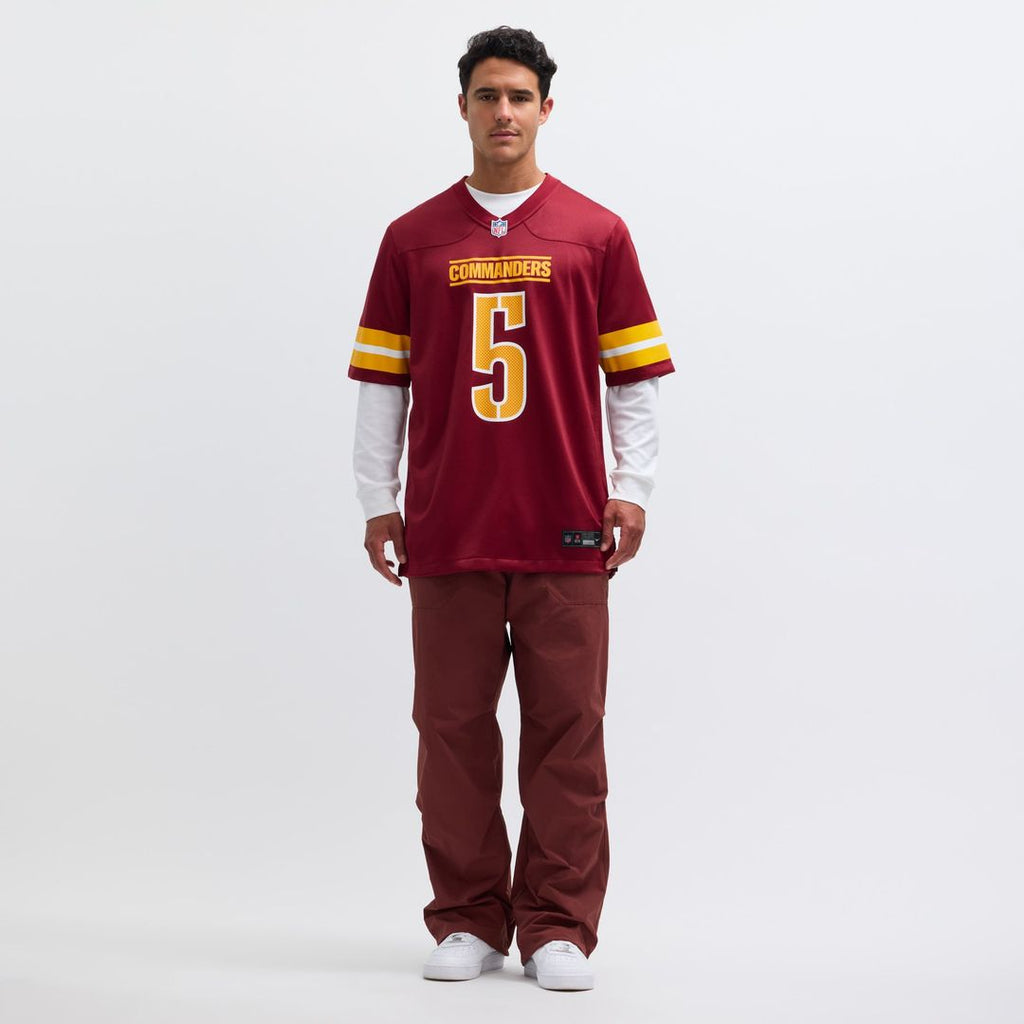 Washington Commanders Jayden Daniels Nike Burgundy Player Game Jersey