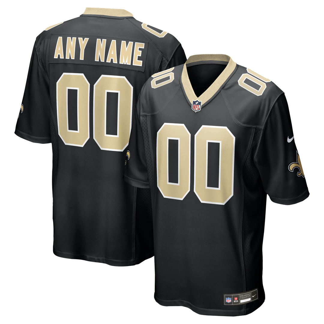 New Orleans Saints Nike Gold Gameday Golds Alternate Custom Game Jersey