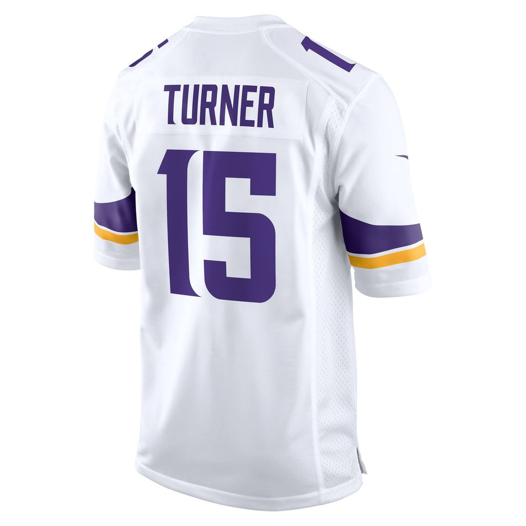 Minnesota Vikings Dallas Turner Nike White Game Jersey