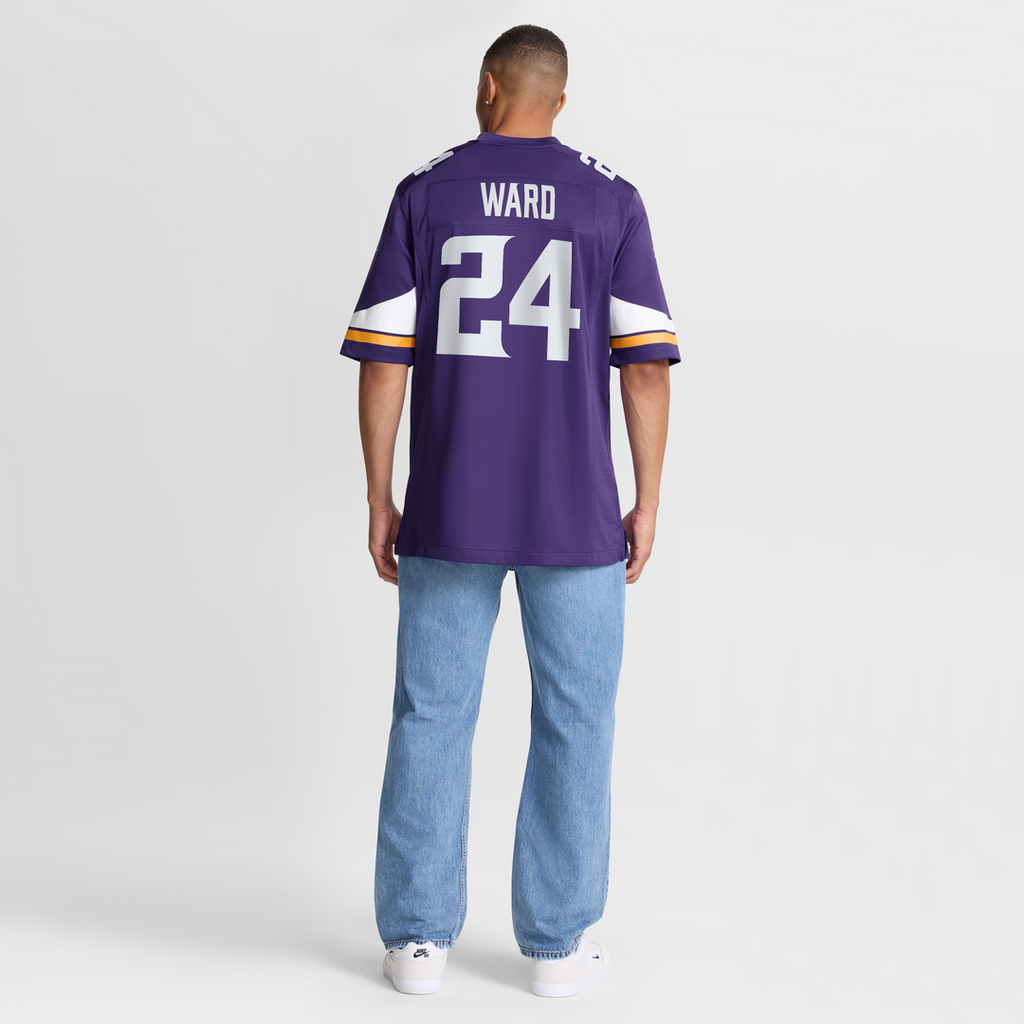 Minnesota Vikings Jay Ward Nike Purple Team Game Jersey