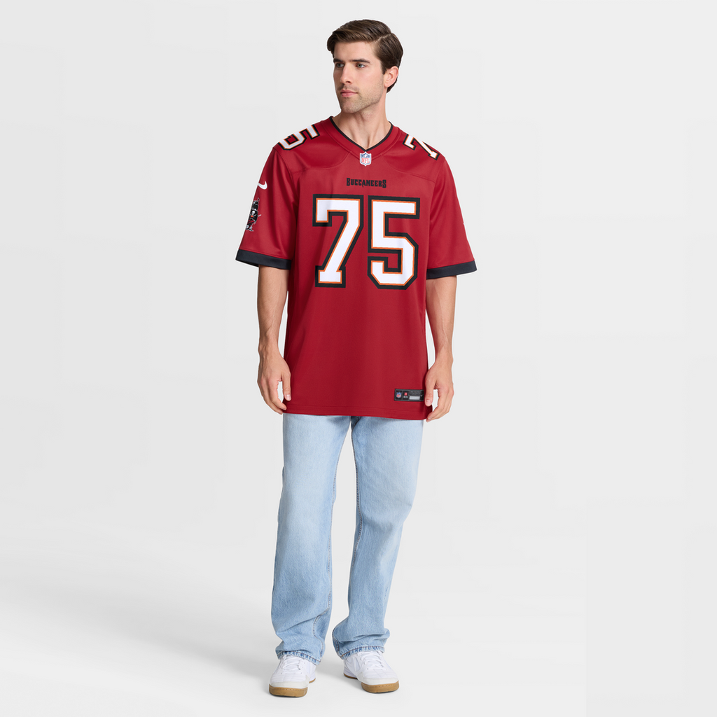 Tampa Bay Buccaneers Billy Schrauth Nike Red Team Game Jersey