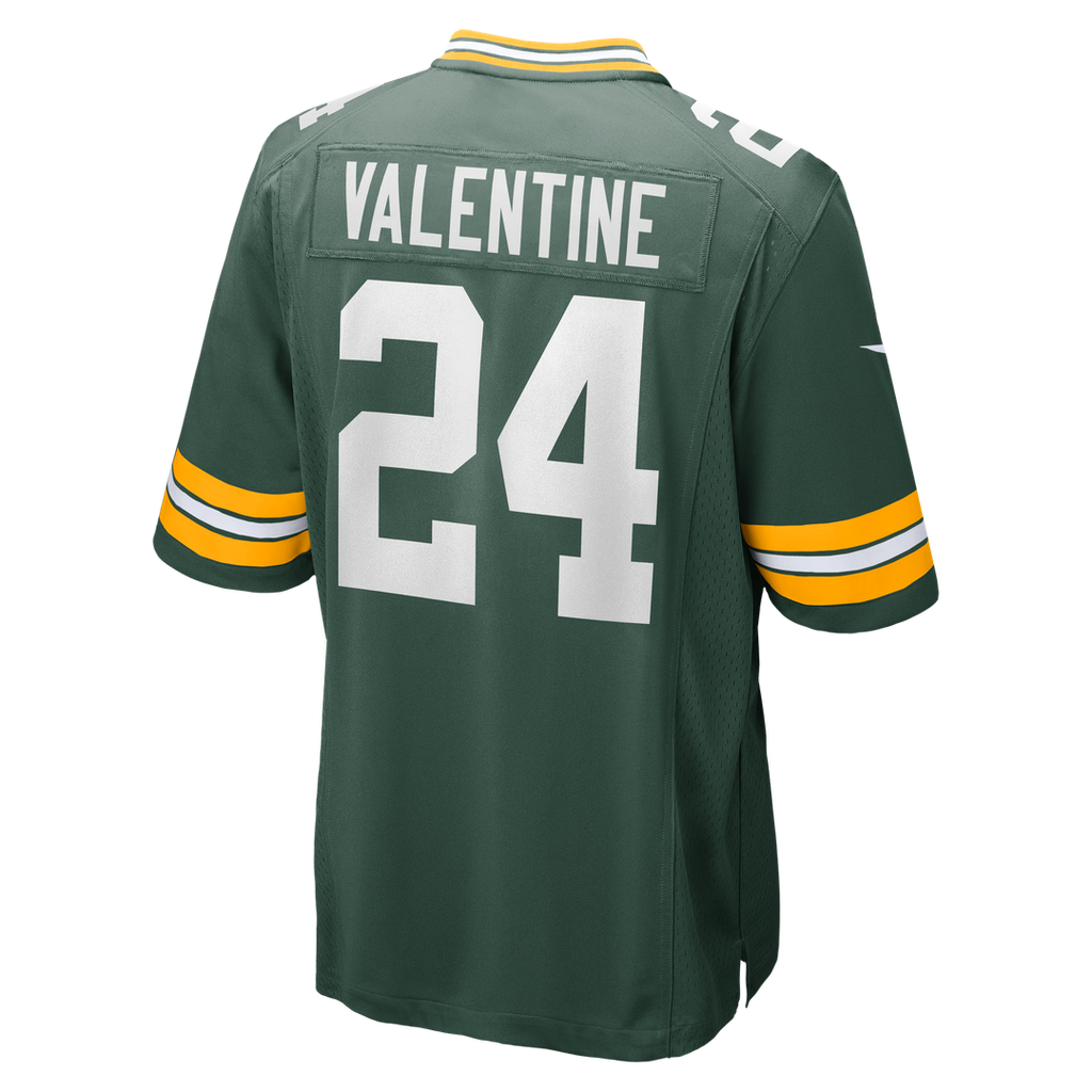 Green Bay Packers Carrington Valentine Nike Green Game Jersey