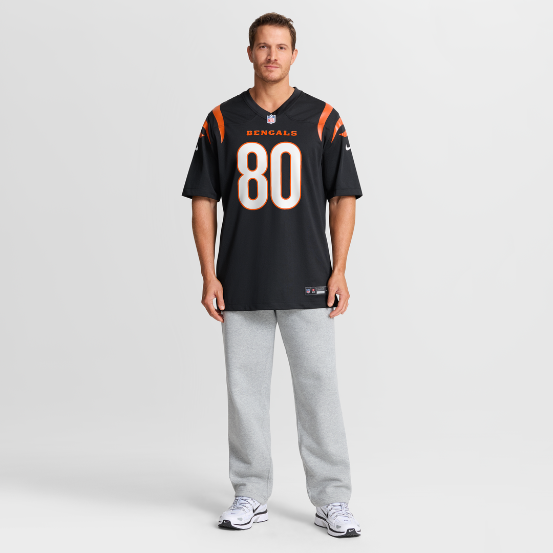 Cincinnati Bengals Andrei Iosivas Nike Black Team Game Jersey