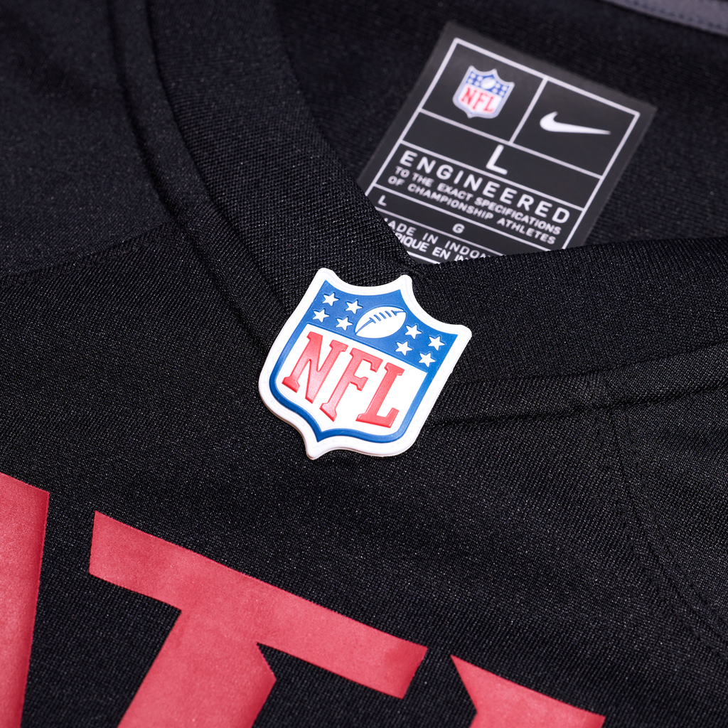 Atlanta Falcons Jack Nelson Nike Black Team Game Jersey