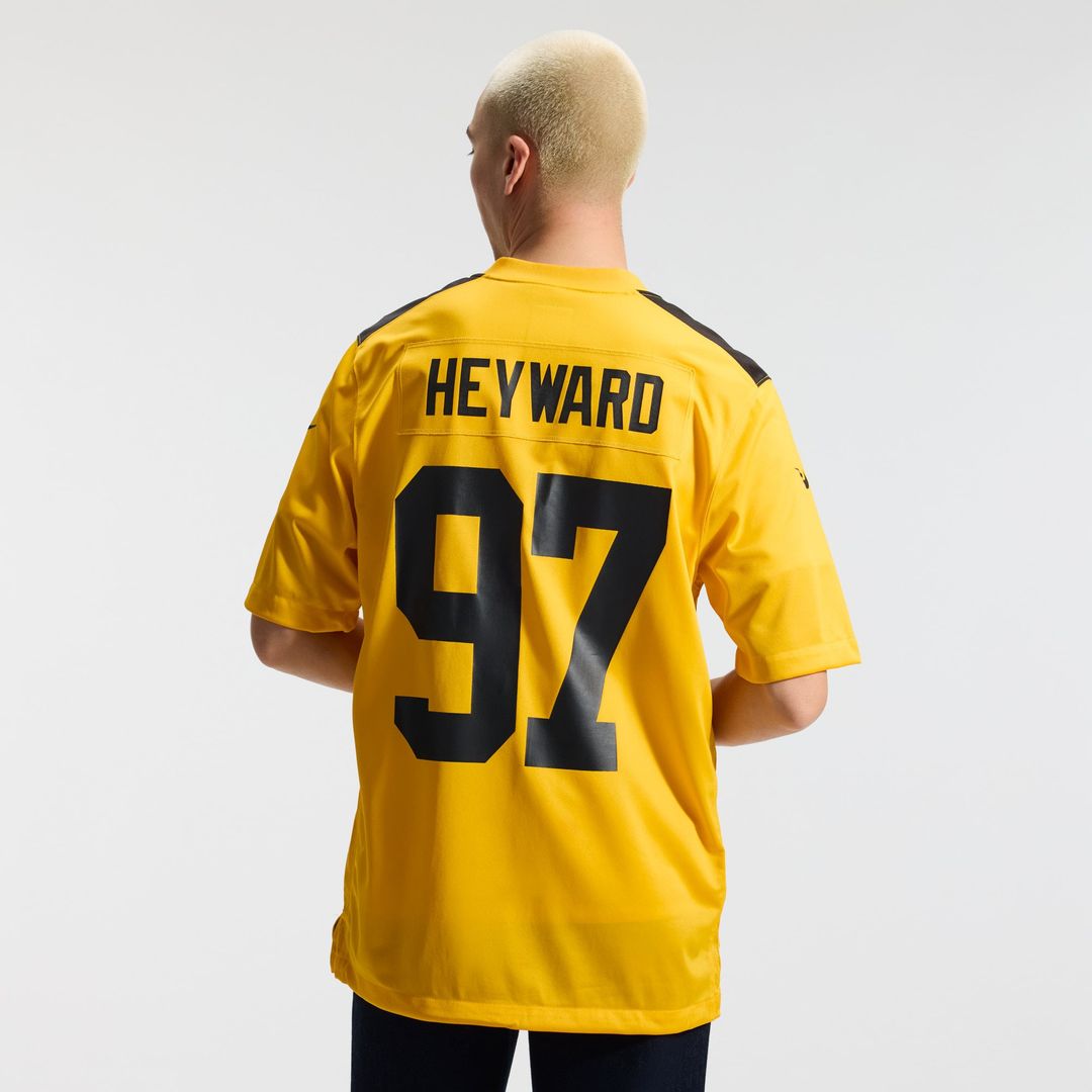 Pittsburgh Steelers Cameron Heyward Nike Black Game Jersey