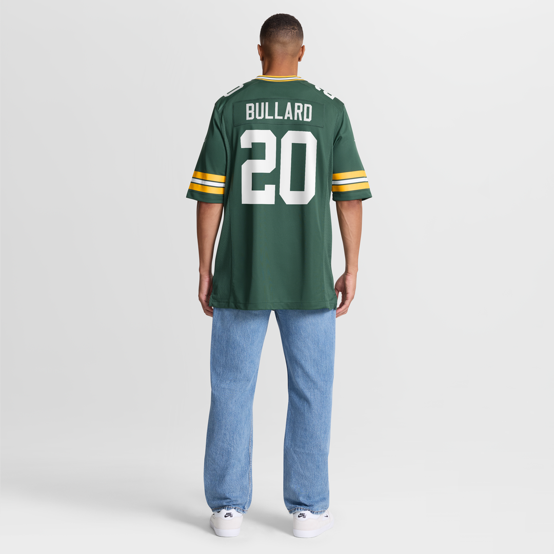 Green Bay Packers Javon Bullard Nike Green Game Jersey